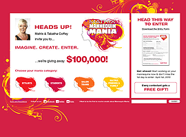 Mannequin Mania website design by dzine it